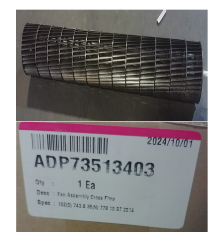 LG Aircon Fan Assembly