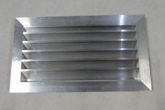 Weather Louvre 595 x 295 Neck Size - Mill Finish